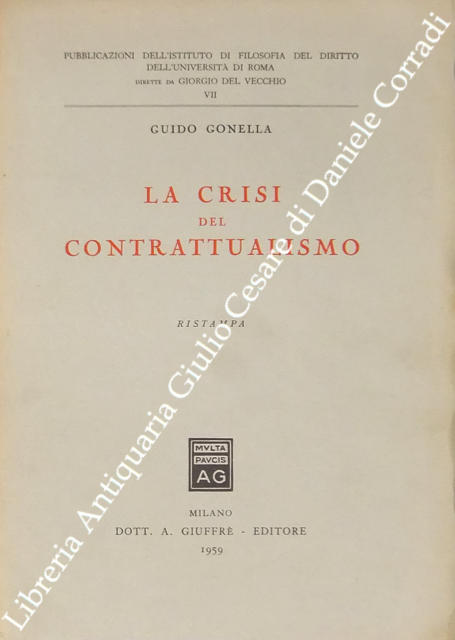 La crisi del contrattualismo