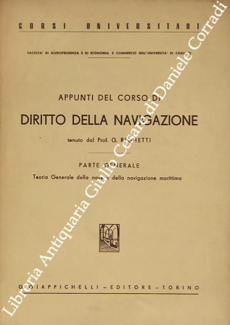 Appunti del corso di diritto della navigazione