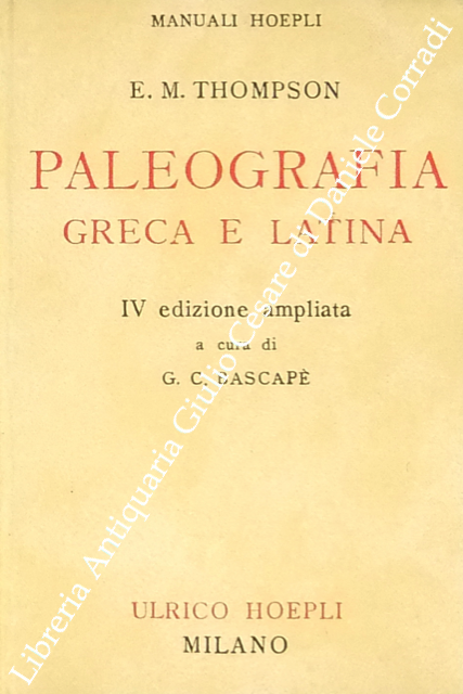 Paleografia greca e latina