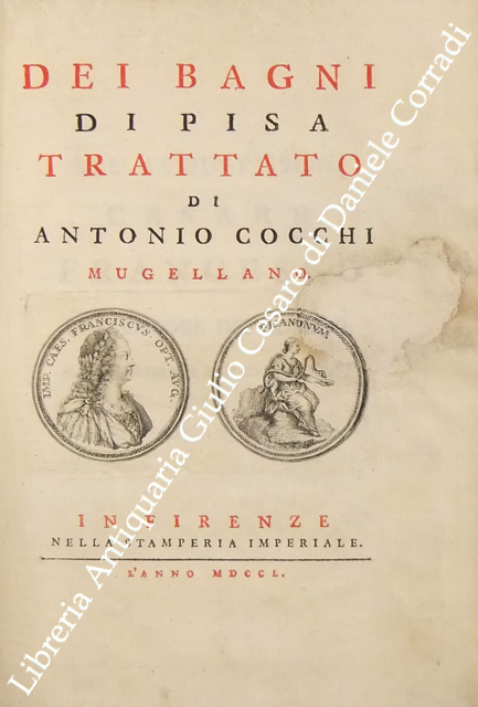 Dei bagni di Pisa. Trattato