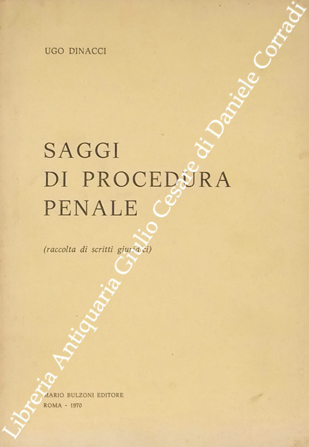 Saggi di procedura penale