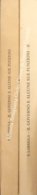 Il governo e alcune sue funzioni