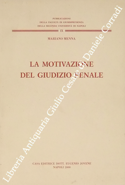 La motivazione del giudizio penale