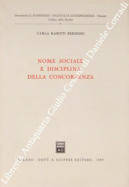 Nome sociale e disciplina della concorrenza