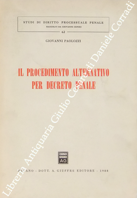 Il procedimento alternativo per decreto penale