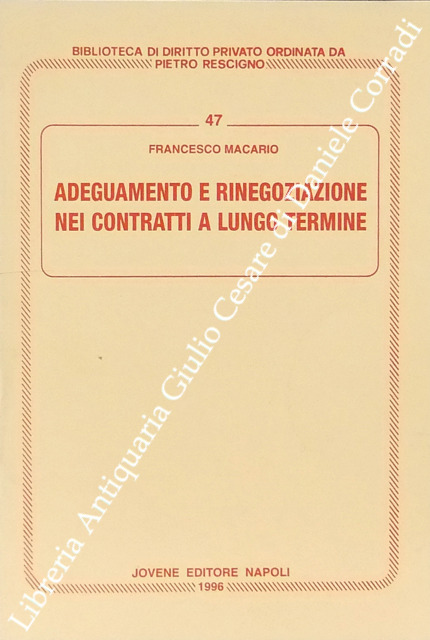 Adeguamento e rinegoziazione