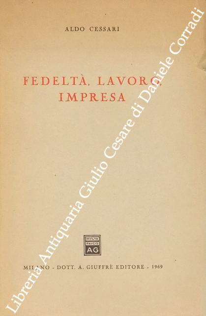 Fedeltà lavoro impresa