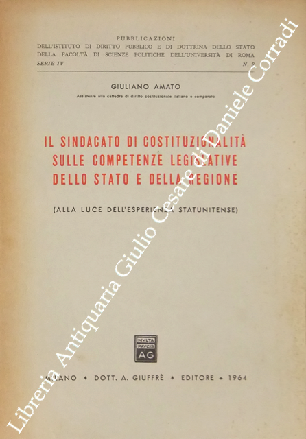 Il sindacato di costituzionalità sulle competenze