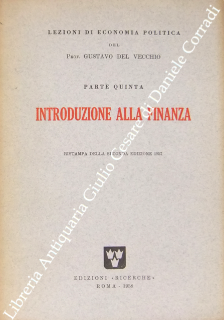 Lezioni di economia politica