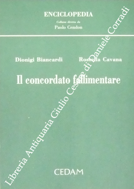 Il concordato fallimentare