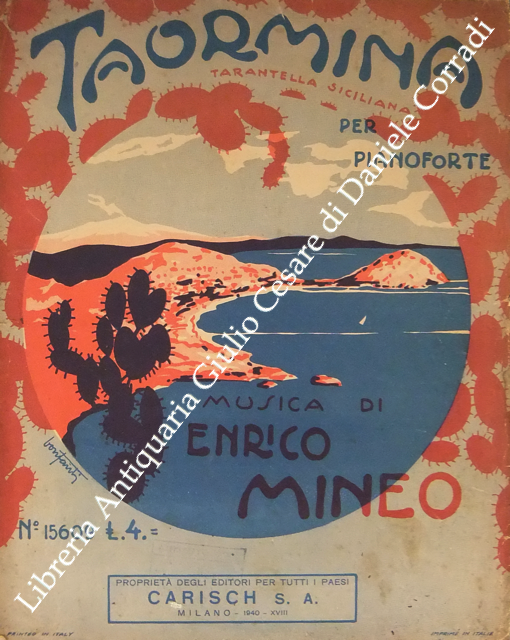 Taormina. Tarantella siciliana per pianoforte
