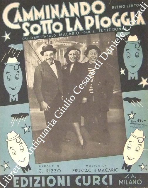 Camminando sotto la pioggia