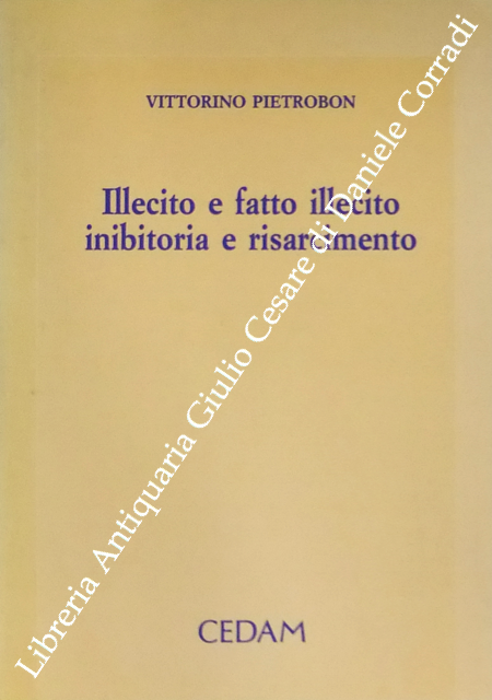Illecito e fatto illecito, inibitoria e risarcimento