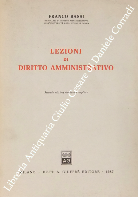 Lezioni di diritto amministrativo