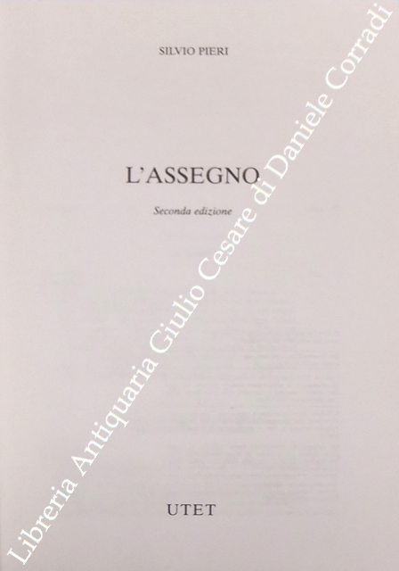L'assegno