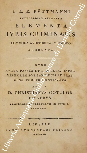 Elementa iuris criminalis