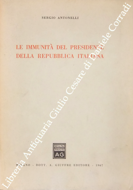 Le immunità del Presidente della Repubblica italiana