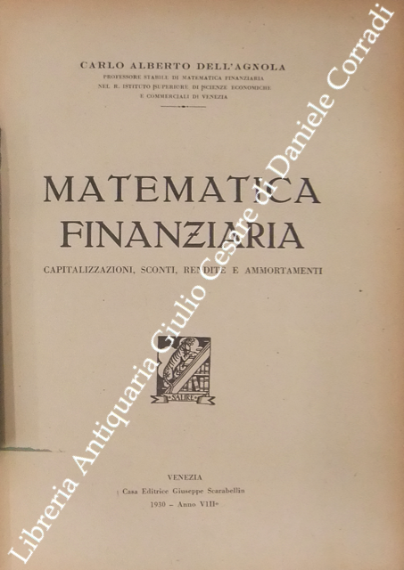 Matematica finanziaria