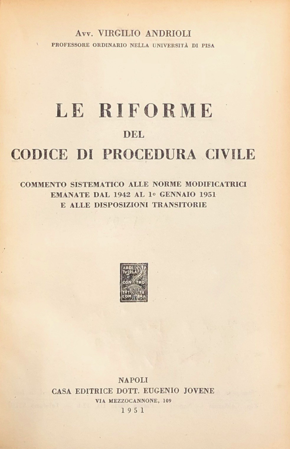 Le riforme del codice di procedura civile