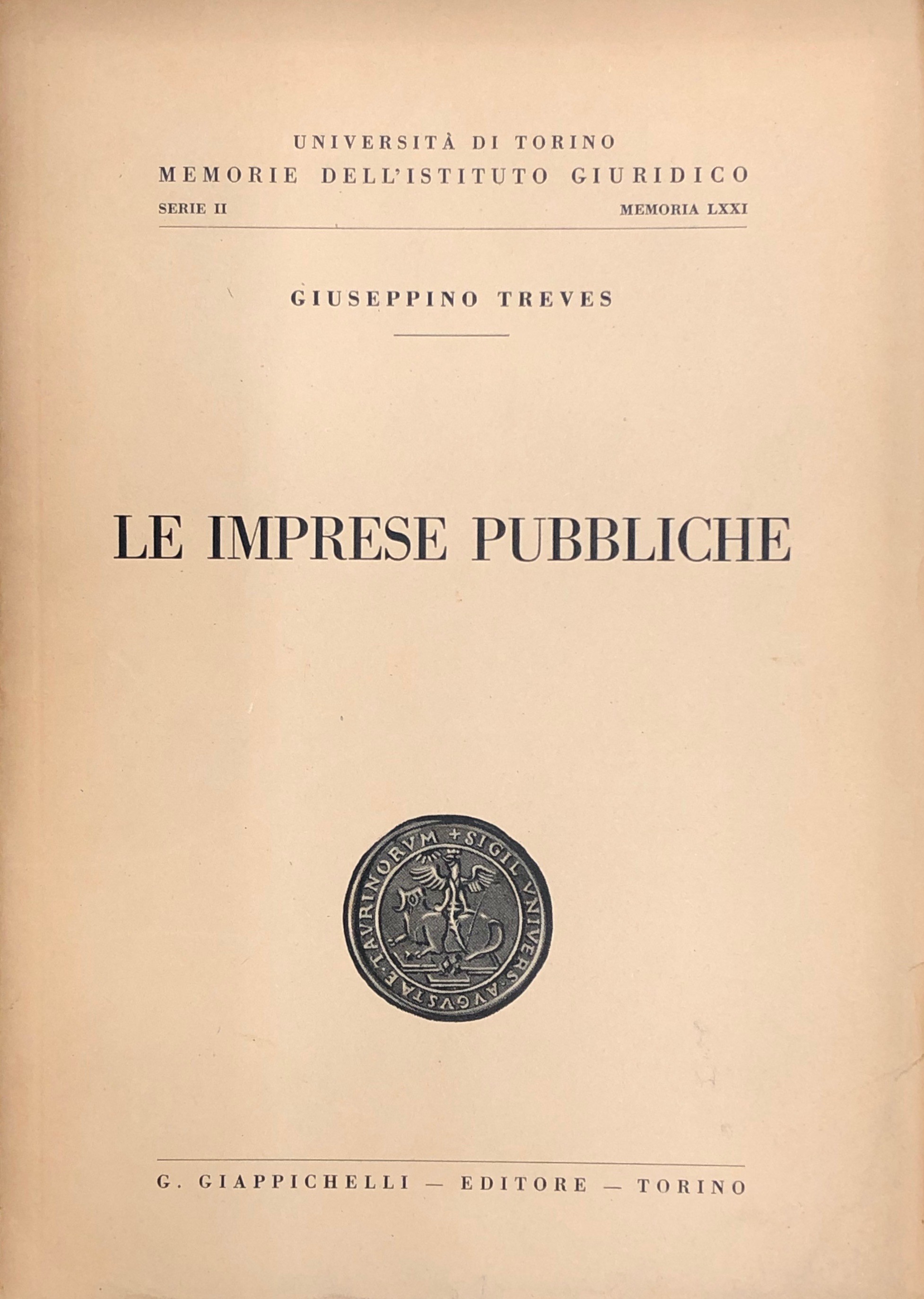 Le imprese pubbliche