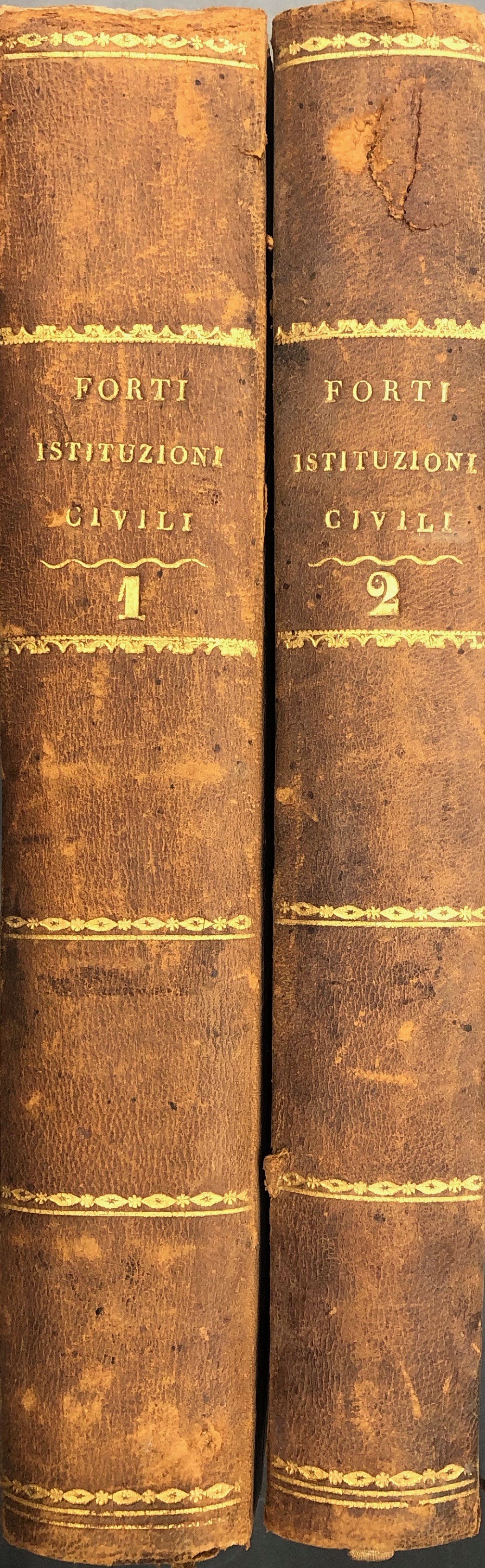 Libri due delle istituzioni civili accomodate all'uso del foro