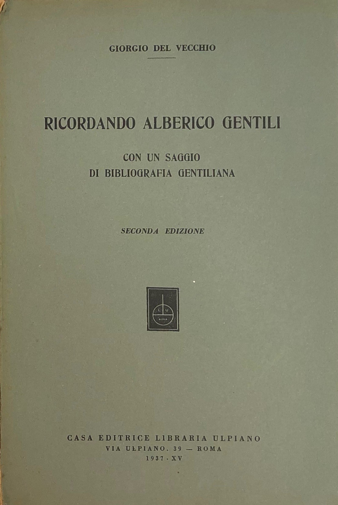 Ricordando Alberico Gentili