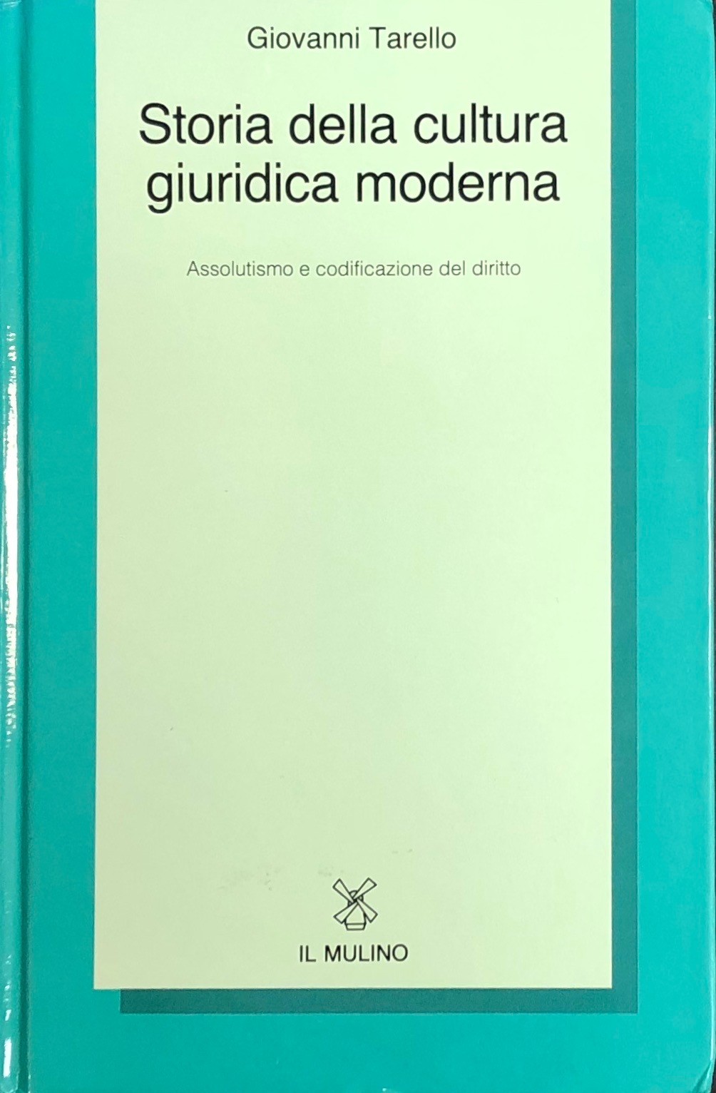 Storia della cultura giuridica moderna