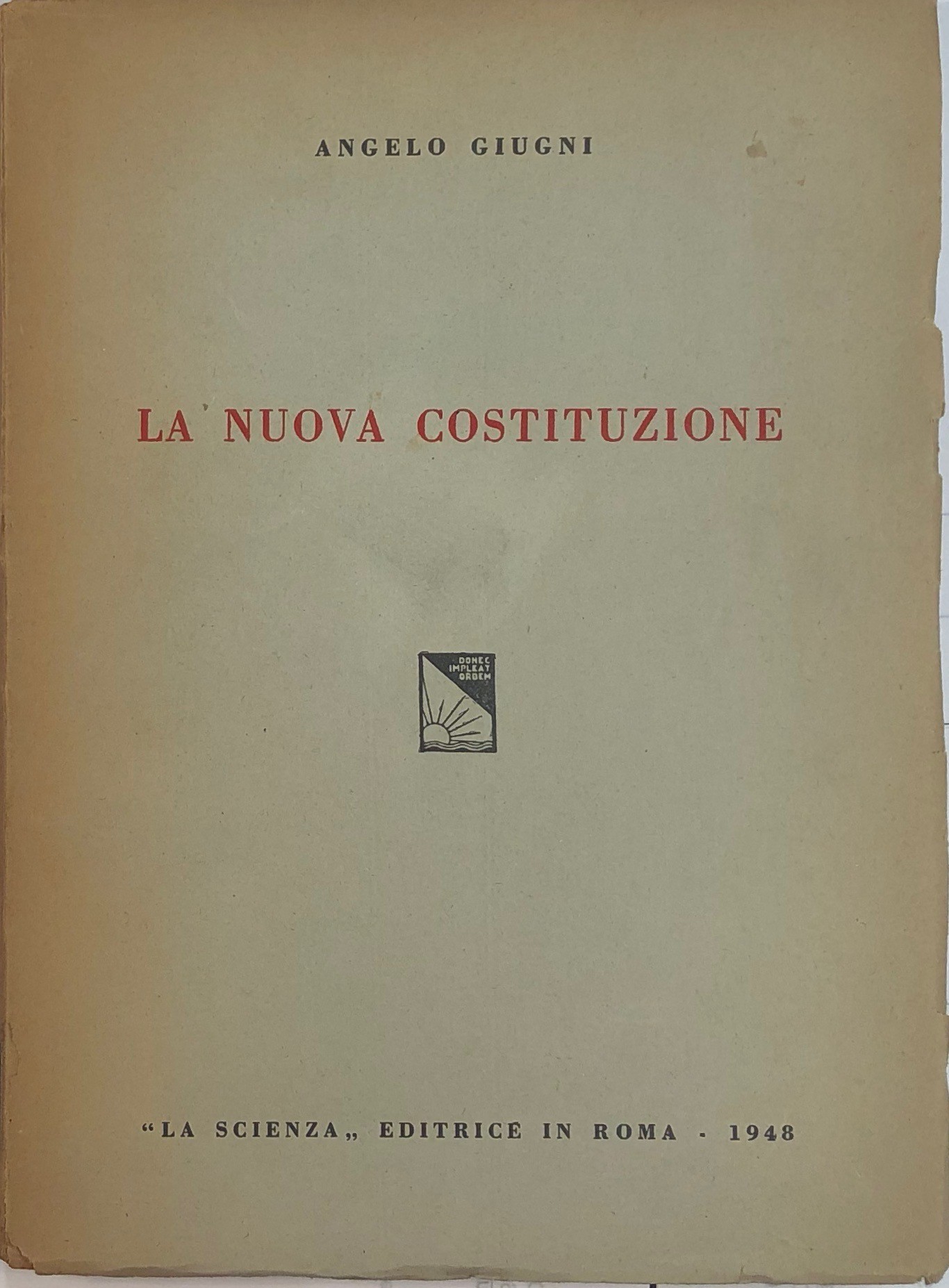 La nuova Costituzione