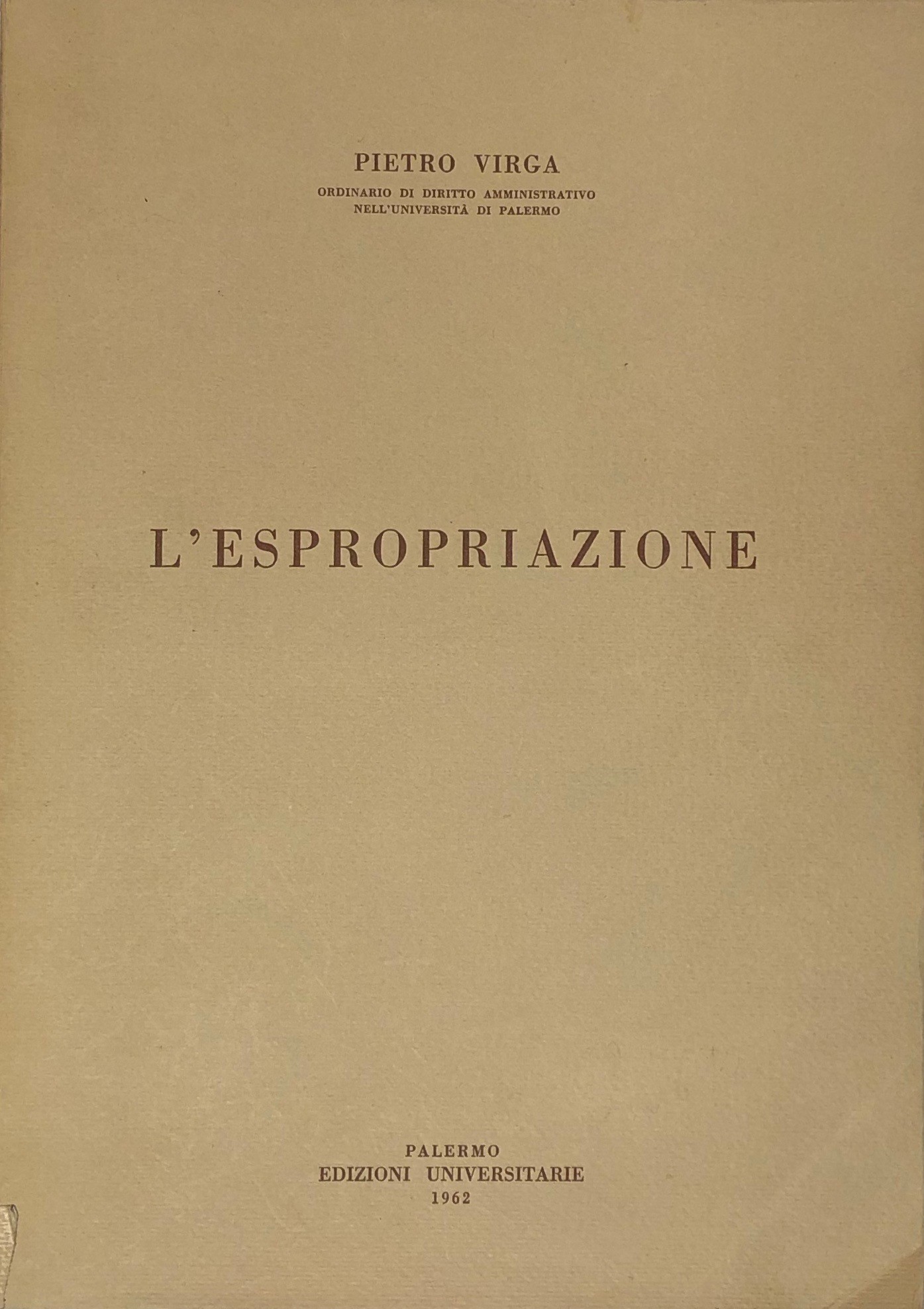 L'espropriazione