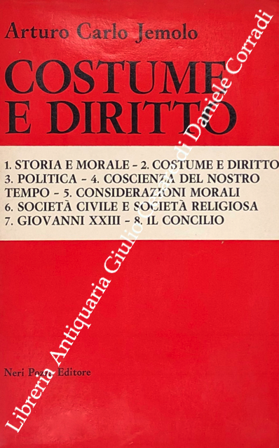 Costume e diritto