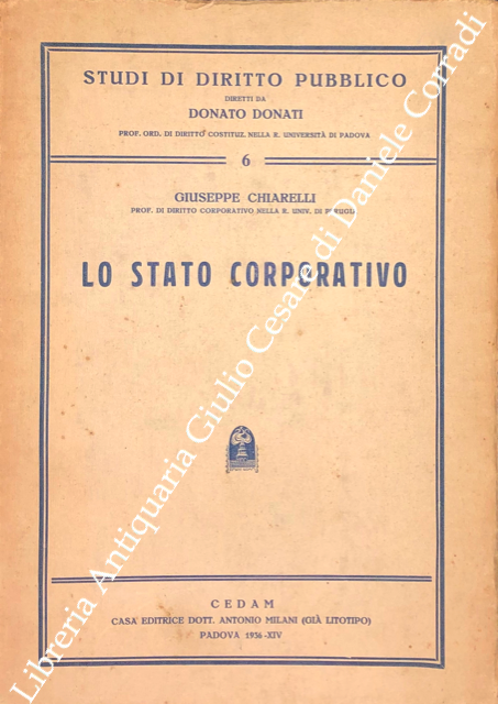Lo Stato corporativo