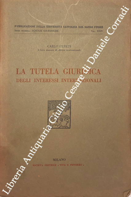 La tutela giuridica degli interessi internazionali