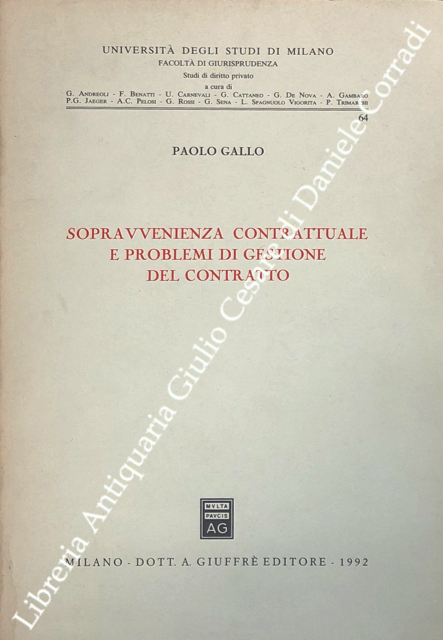 Sopravvenienza contrattuale