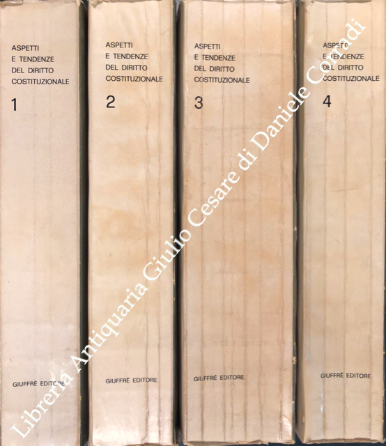 Aspetti e tendenze del diritto costituzionale