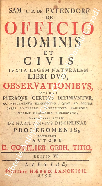 De officio hominis et civis