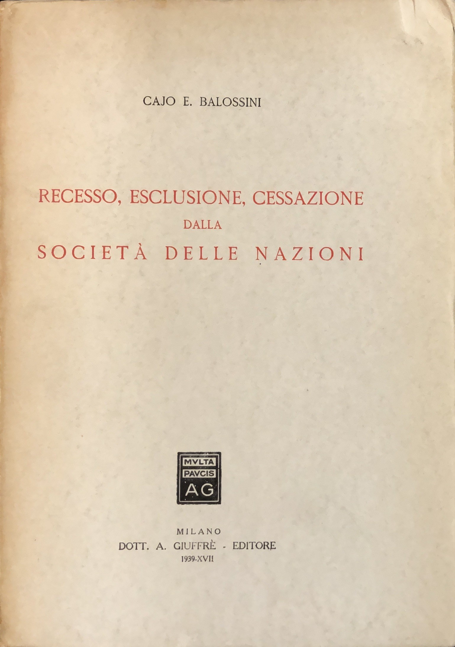 Recesso esclusione cessazione