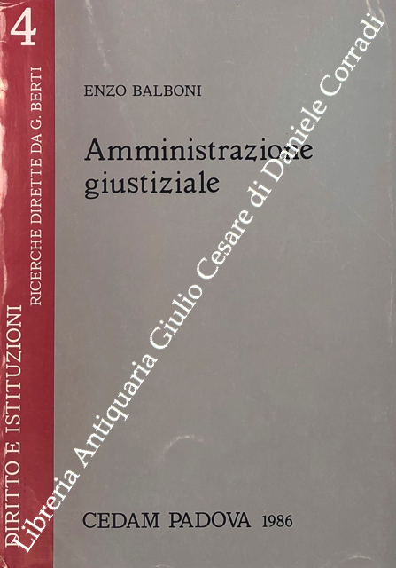 Amministrazione giudiziale