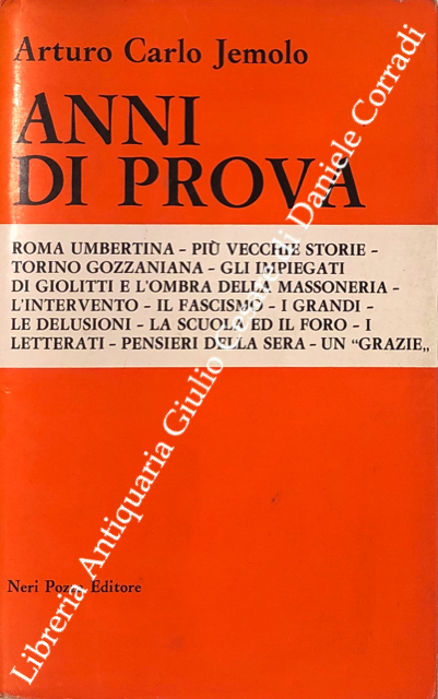 Anni di prova