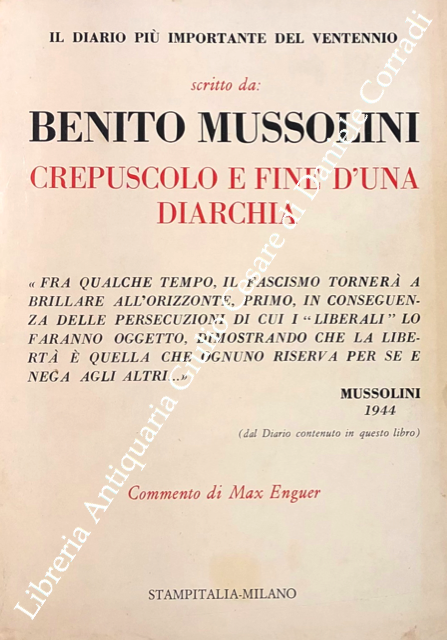 Il diario di Benito Mussolini
