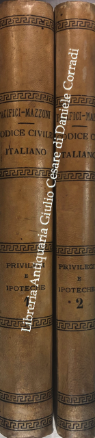 Codice civile italiano commentato con la legge romana
