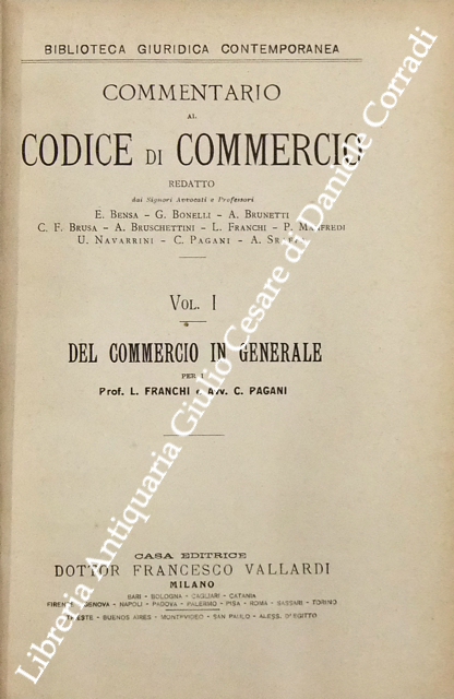 Del commercio in generale