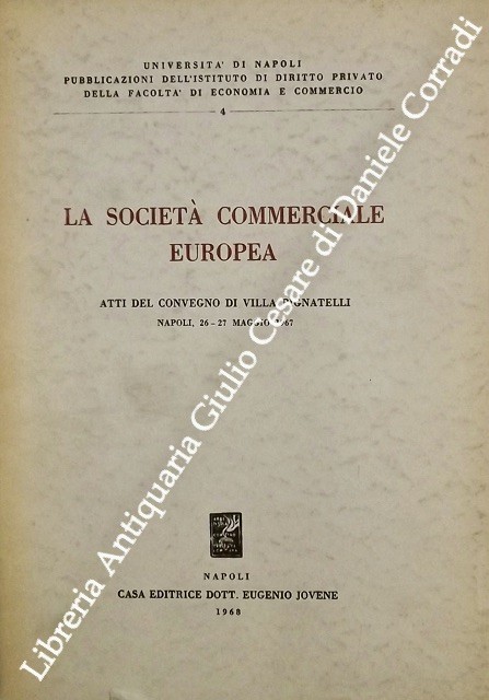 La società commerciale europea