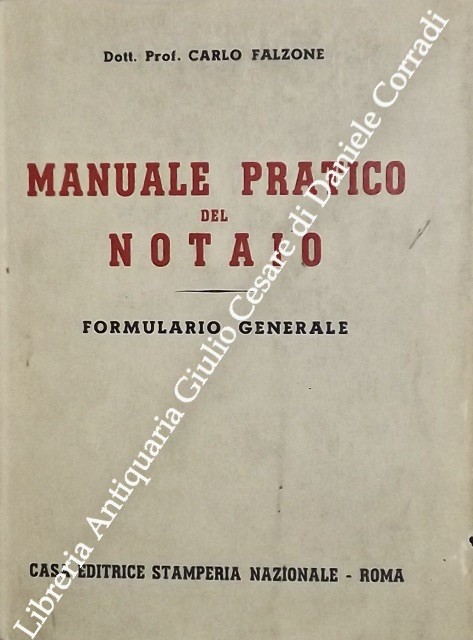 Manuale pratico del notaio