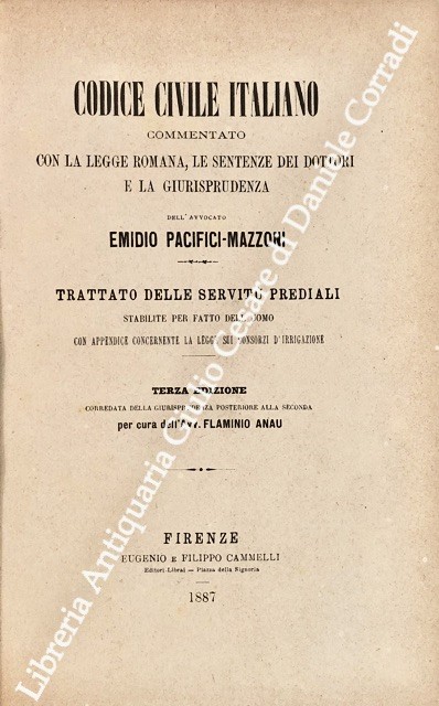 Trattato delle servitù prediali