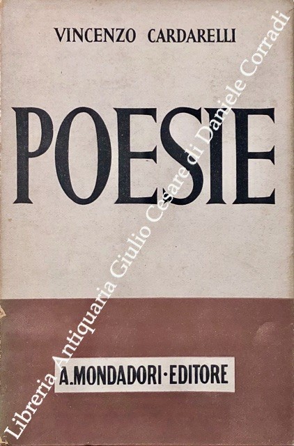 Poesie. Prefazione di Giansiro Ferrata