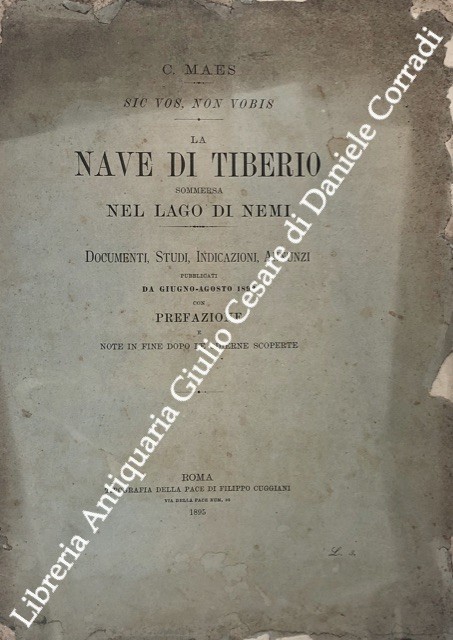 La nave di Tiberio sommersa nel lago di Nemi