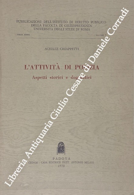 L'attività di polizia