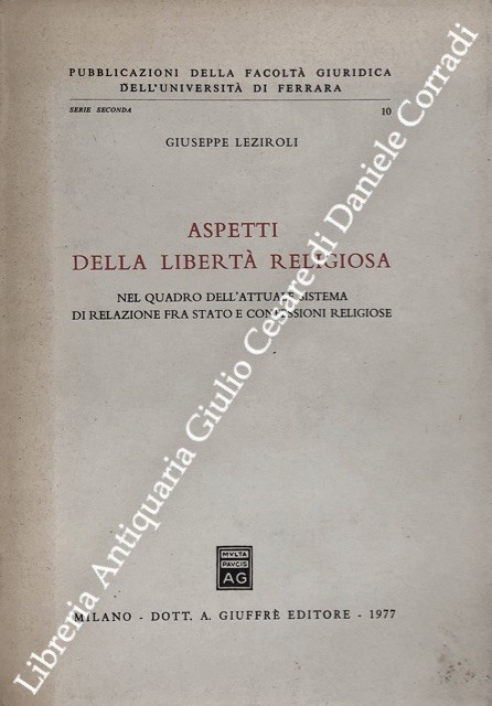 Aspetti della libertà religiosa