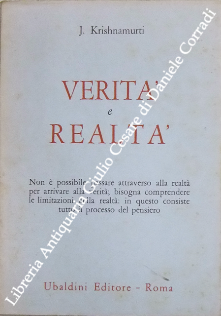 Verità e realtà