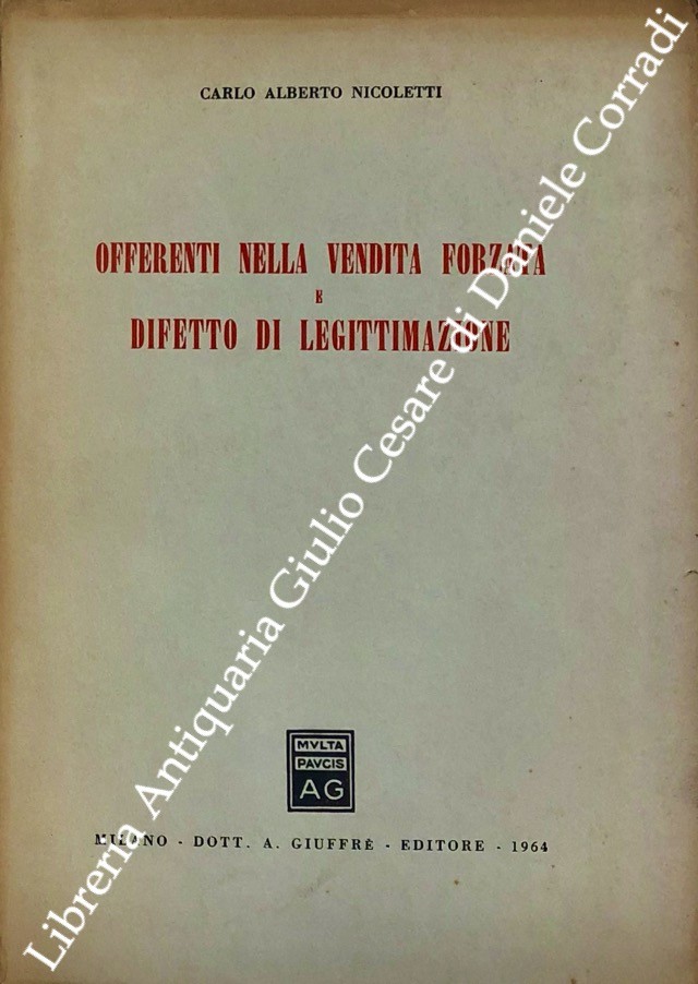 Offerenti nella vendita forzata e difetto di legittimazione